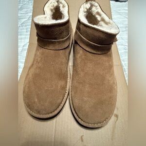 PAWZ Brown Ankle Boots